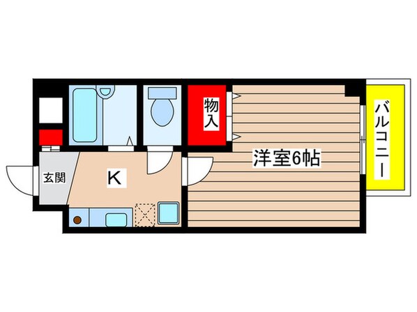 ｱﾊﾟ-ﾄﾒﾝﾄﾊｳｽﾌｫ-ﾅｲﾝの物件間取画像